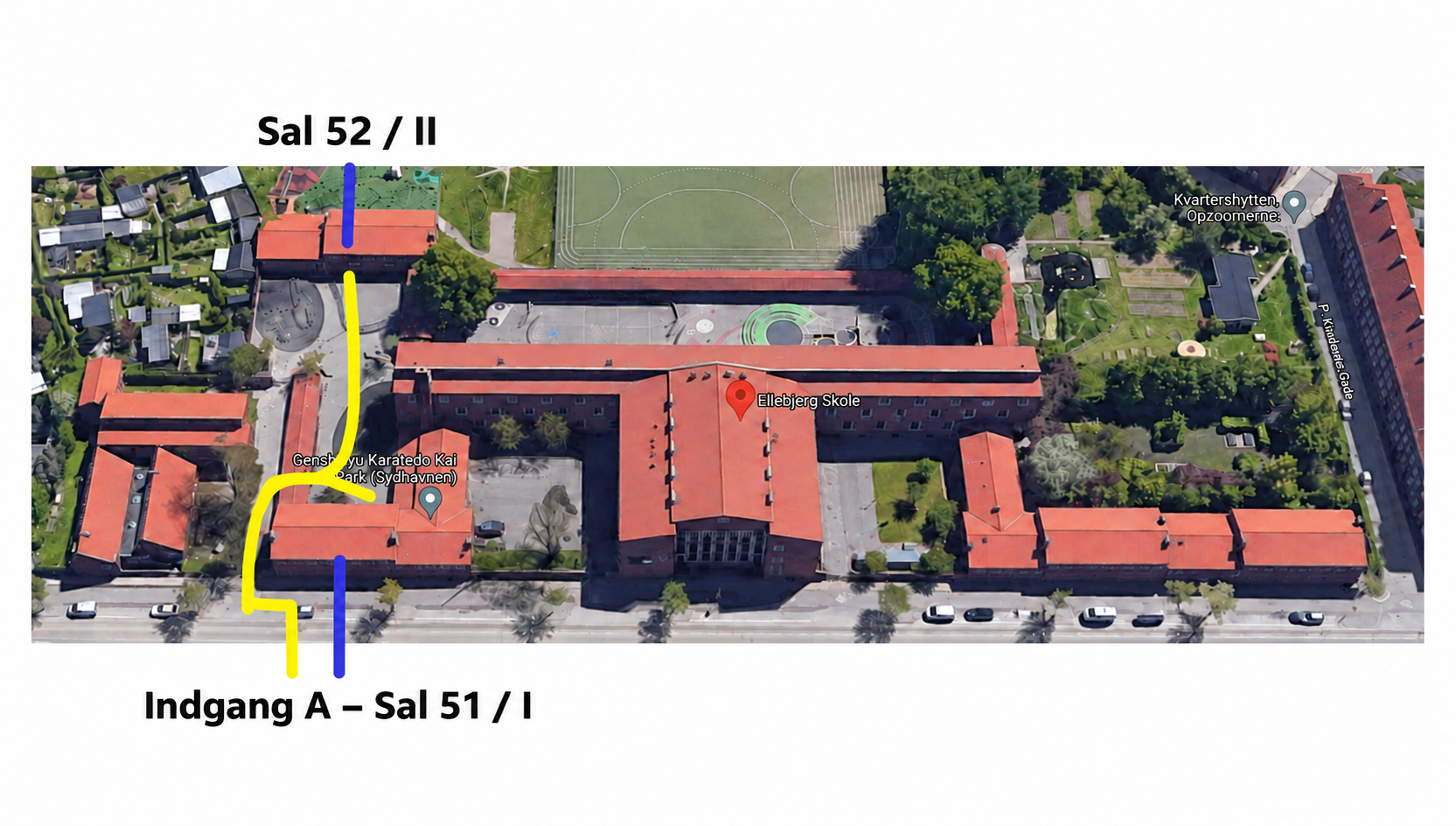Vi træner Tirsdage og Torsdage på Ellebjerg Skole i Valby 2026 2027